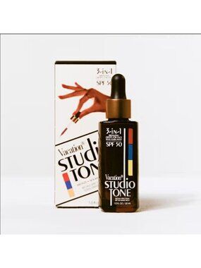 VACATION Studio Tone SPF50 Sunscreen For Face Bronzing Drops NEW NIB